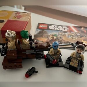 LEGO Star Wars 74133-1 Rebel Alliance Battle Pack Complete Set with Manual